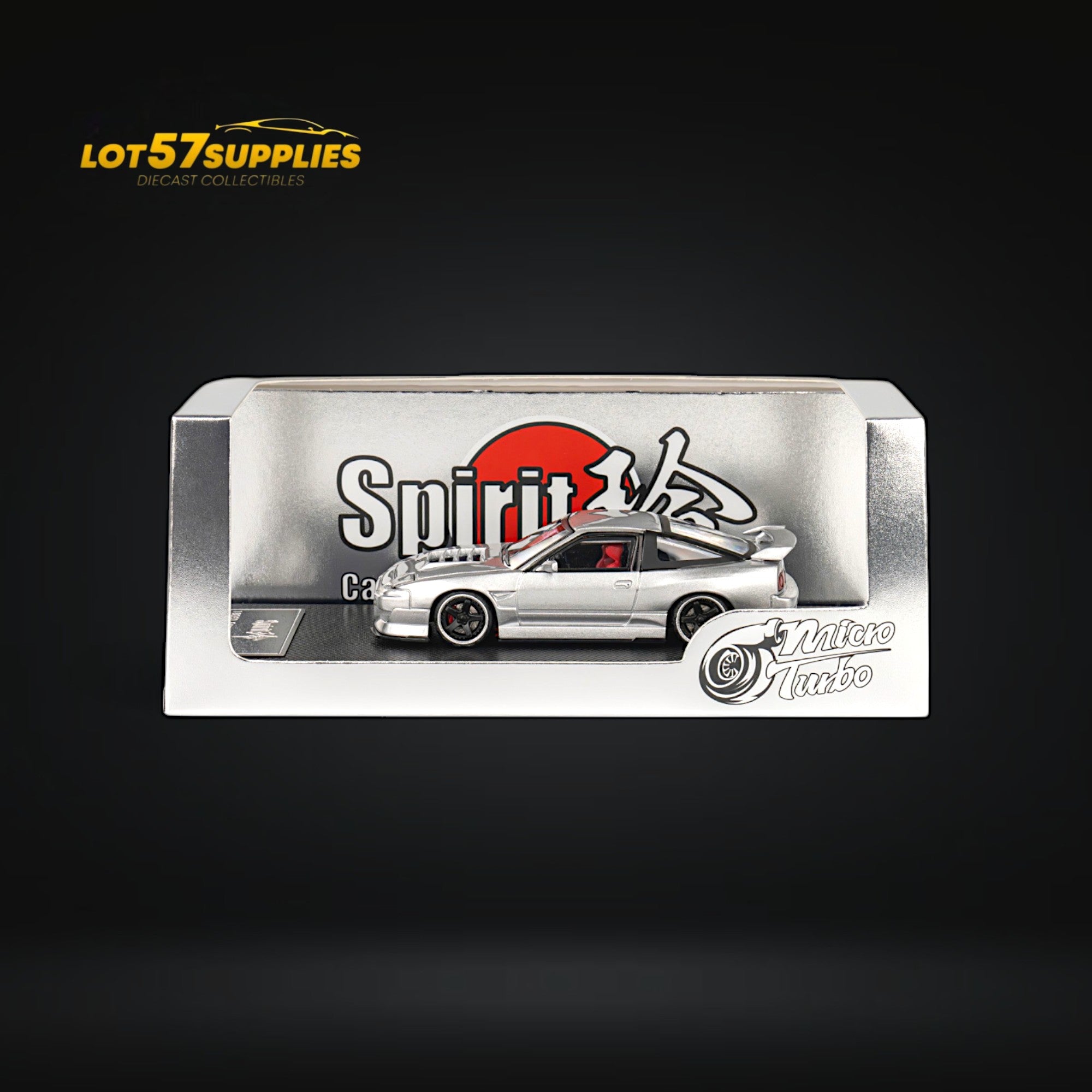 MicroTurbo Nissan 180SX Miyabi 1:64 Diecast | LOT57 Supplies