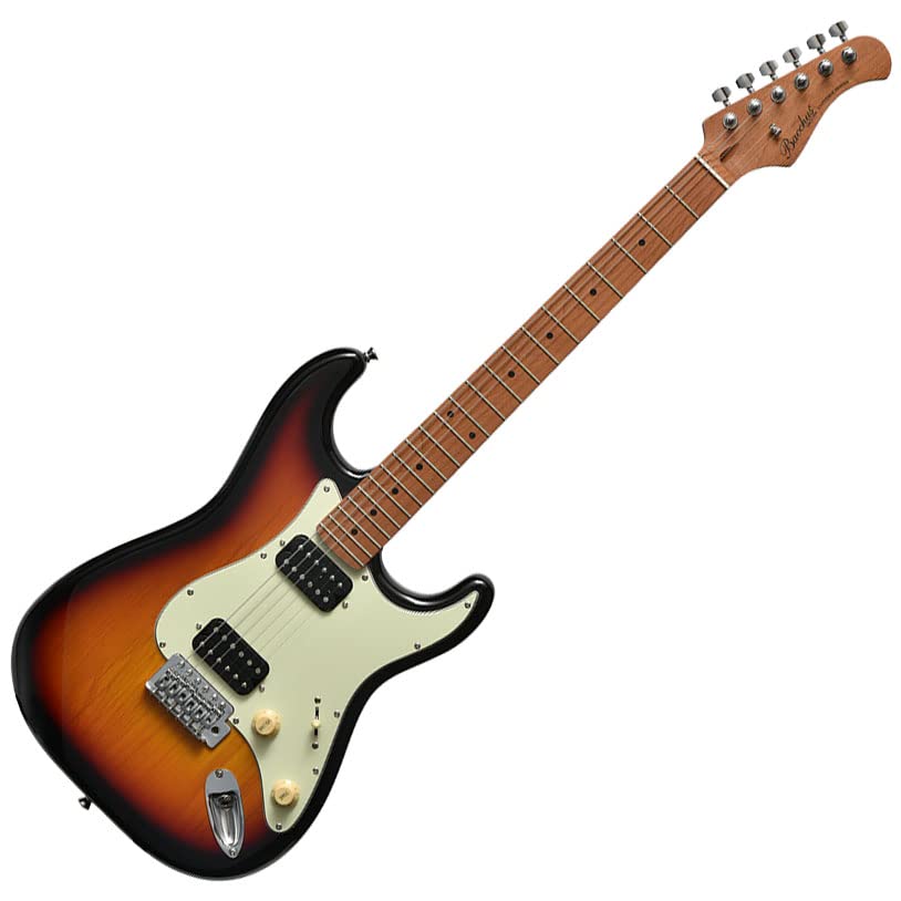 Amazon | Bacchus BST-3-RSM/M 3TS エレキギター ストラトタイプ