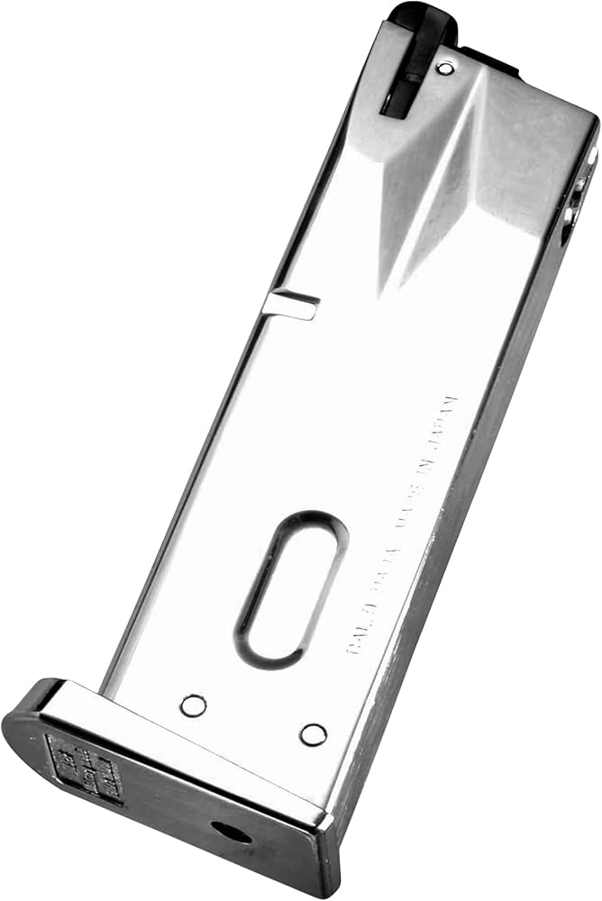 Amazon | 東京マルイ No.10 M92Fクロームステンレスマガジン ガス