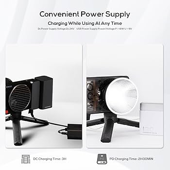 Amazon.com : ZHIYUN CINEPEER CX100 COB LED Video Light 2700K~6500K