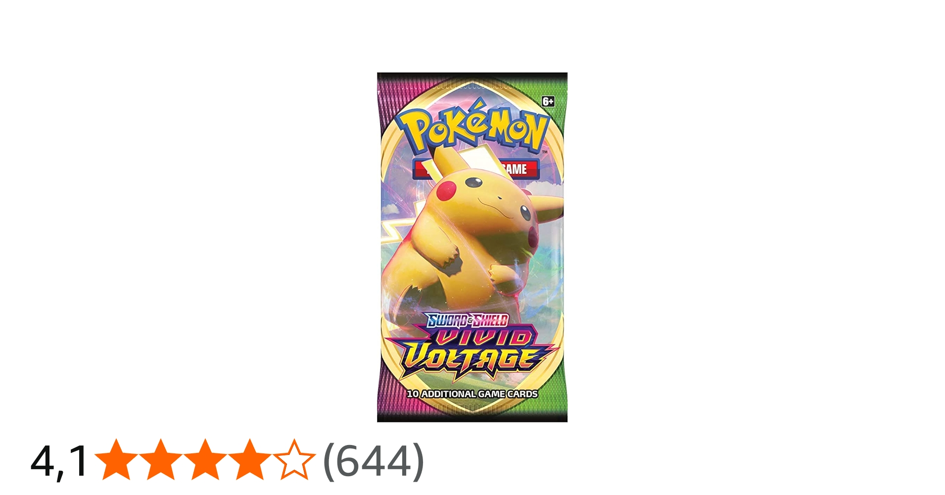 Pokemon TCG Vivid Voltage Single Booster Pack : Amazon.com.br