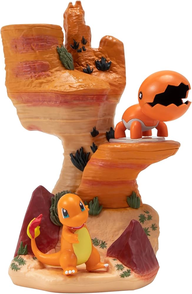 Amazon.co.jp: ポケモン 砂漠の岩 環境 - 6インチ マルチレベル