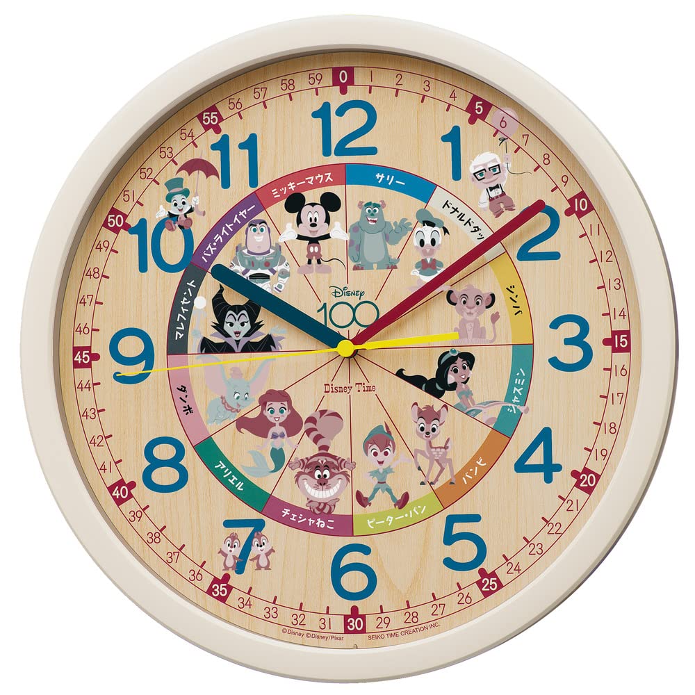 Amazon.co.jp: セイコークロック(Seiko Clock) 掛け時計 知育 アナログ