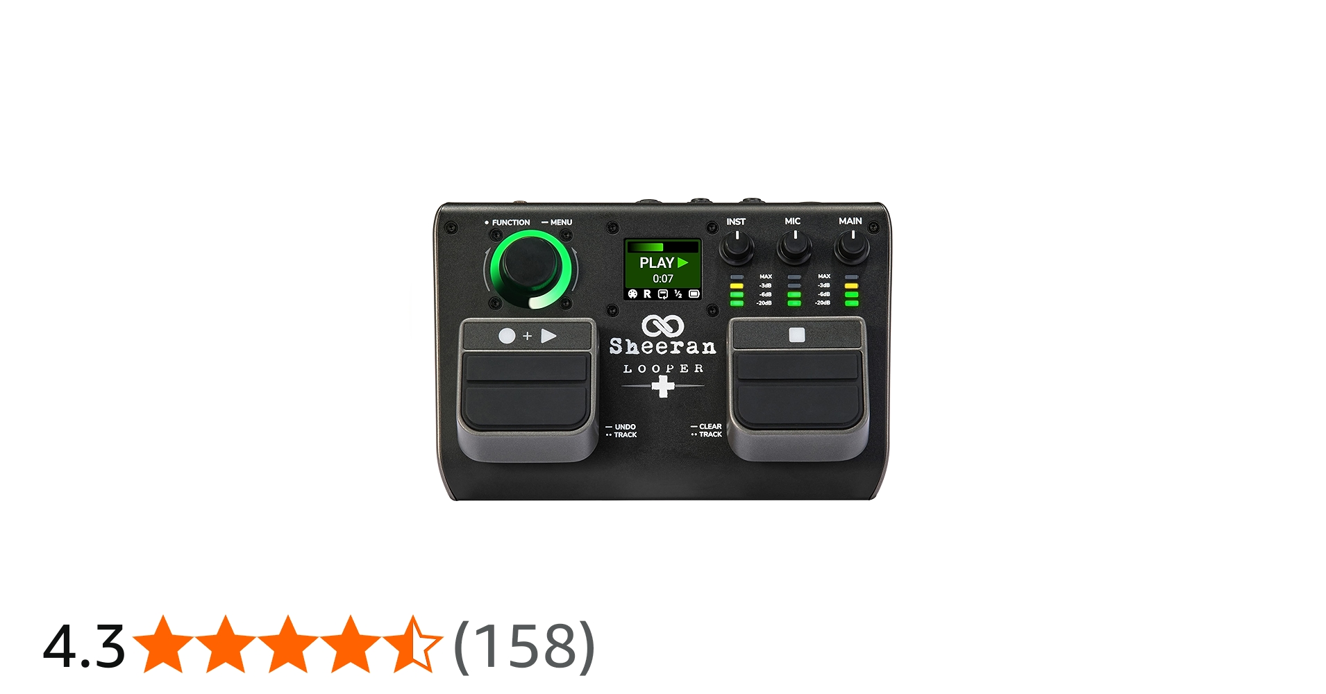 Amazon.co.jp: SHEERAN LOOPER + ルーパー デュアル・トラック・ペダル