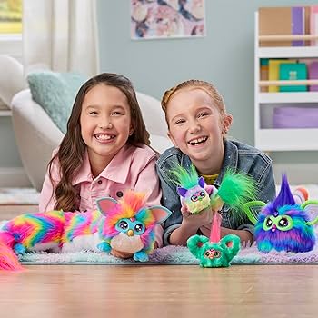Amazon.com: FURBY DJ Furblets Berry-Cup-Cake Mini Electronic Plush