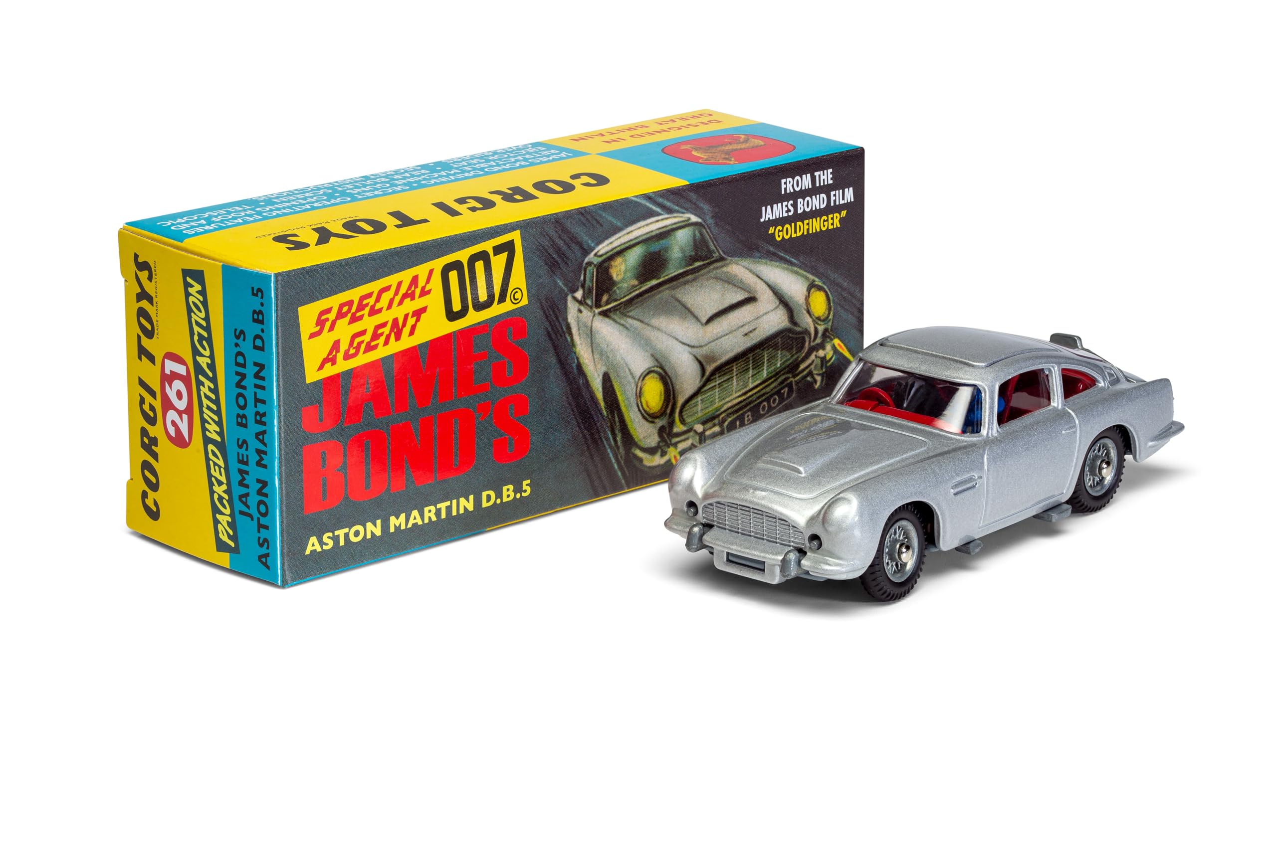 Amazon | コーギー 1/43 アストンマーチン DB5 シルバー ボンドカー