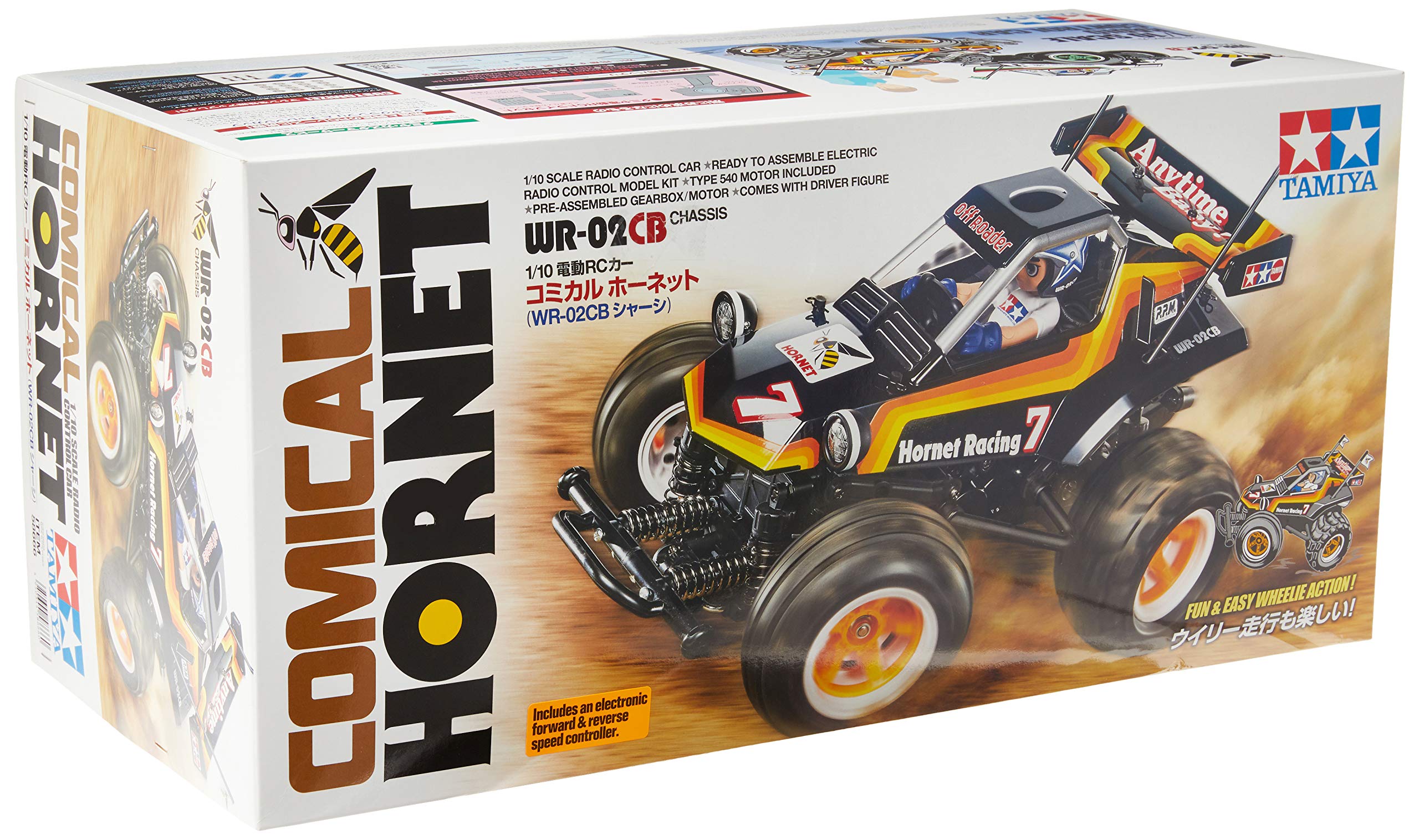 Amazon.co.jp: タミヤ 1/10 電動RCカーシリーズ No.666 コミカル