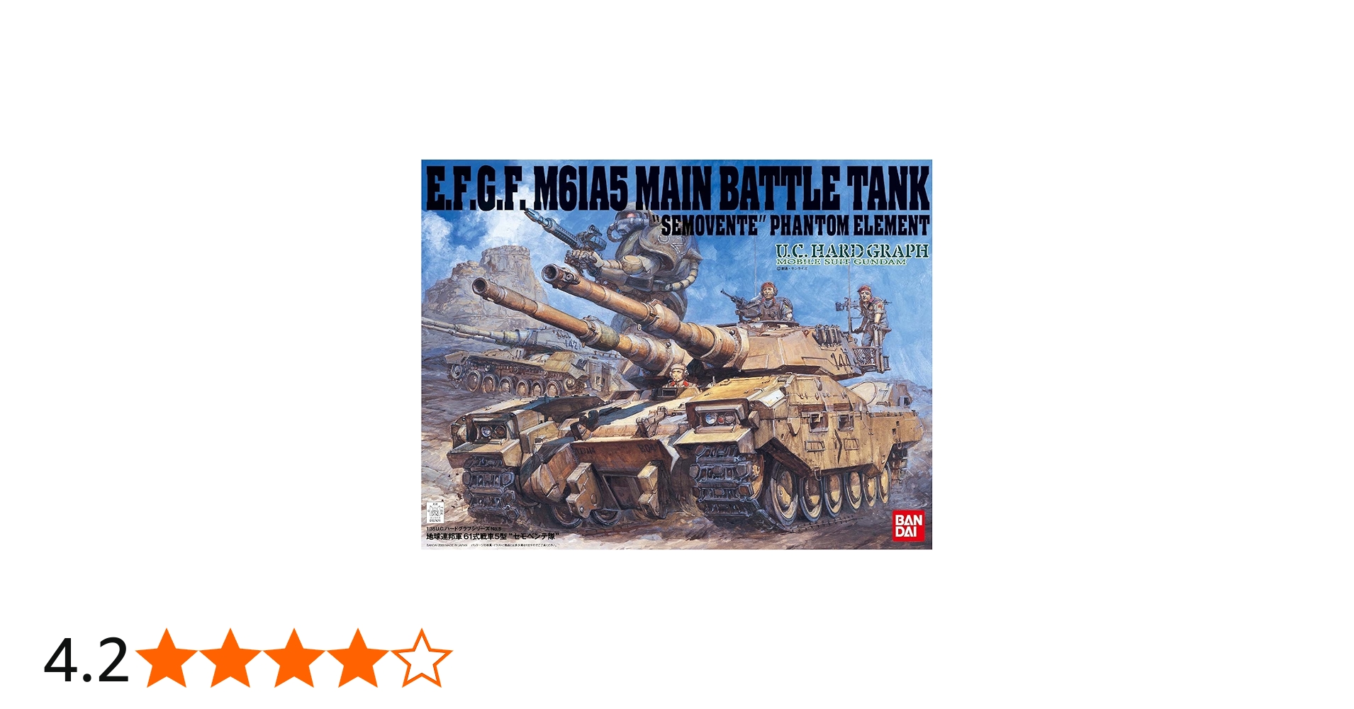 Amazon | UCHG 1/35 地球連邦軍61式戦車5型 セモベンテ隊 (機動戦士