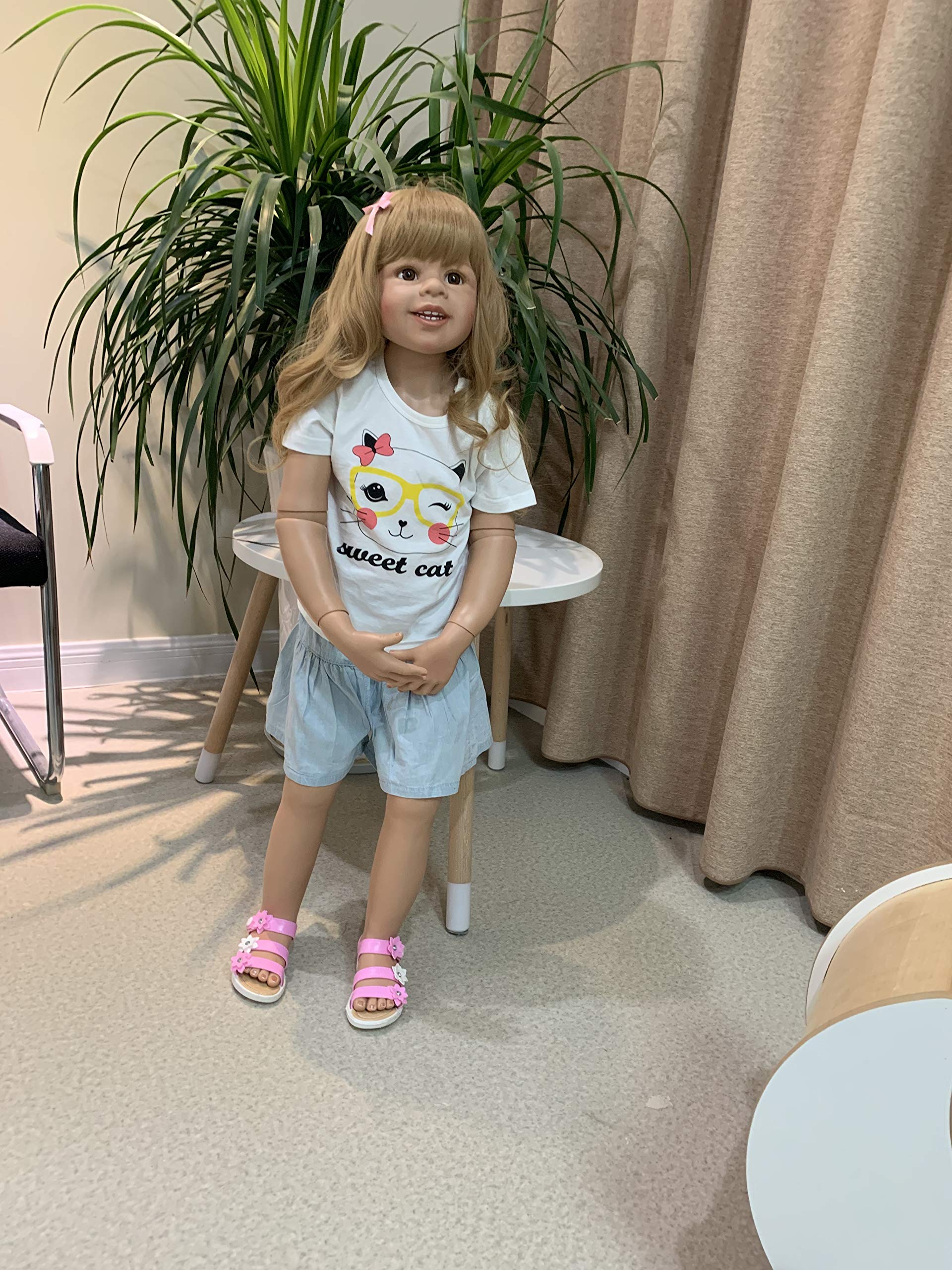 Amazon | Angelbaby 巨大リボーンドール 39インチ 98cm ハードビニール