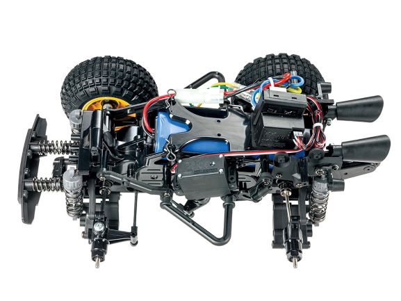 タミヤ1/10RC コミカル アバンテ (GF-01CBシャーシ)塗装済ボディ