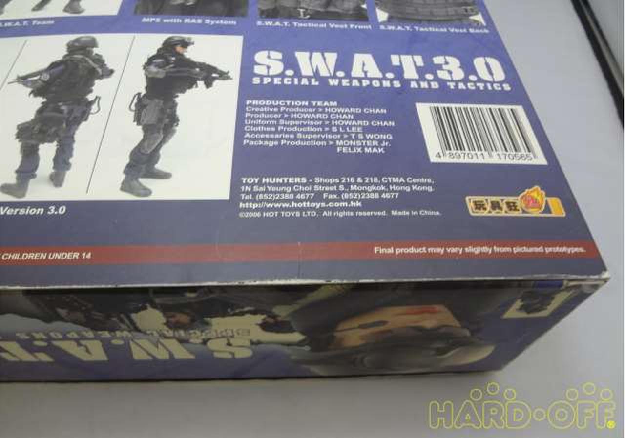 ホットトイズ(HOT TOYS)|S.W.A.T. VERSION 3.0 女性隊員|【ハードオフ