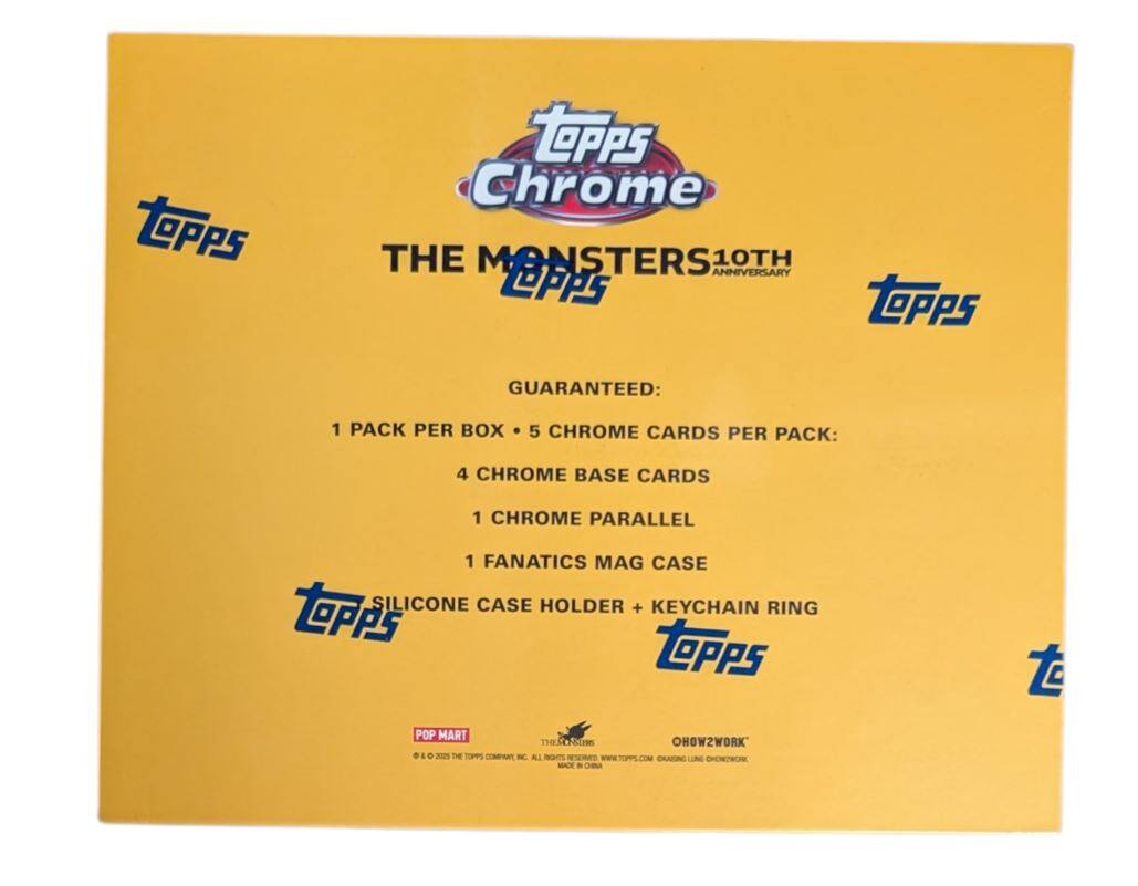 2025 Topps Labubu Chrome Box - Best Buy