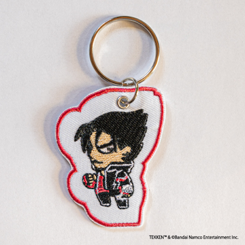 超・鉄拳祭 大川ぶくぶ先生描き下ろしキーホルダー TEKKEN Jin Kazama