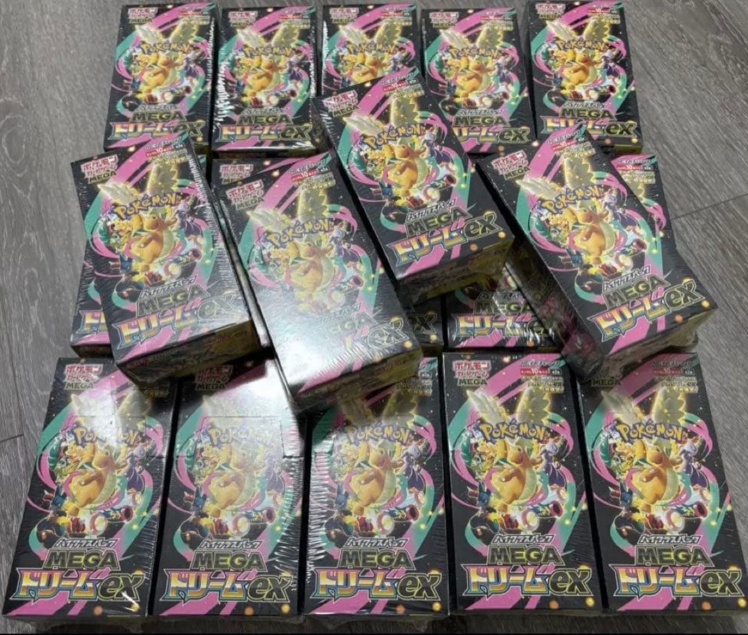 ポケモンカード ハイクラスパック MEGAドリームex シュリンク付 19BOX ポケモンカードゲーム MEGA ハイクラスパック MEGAドリームex BOX