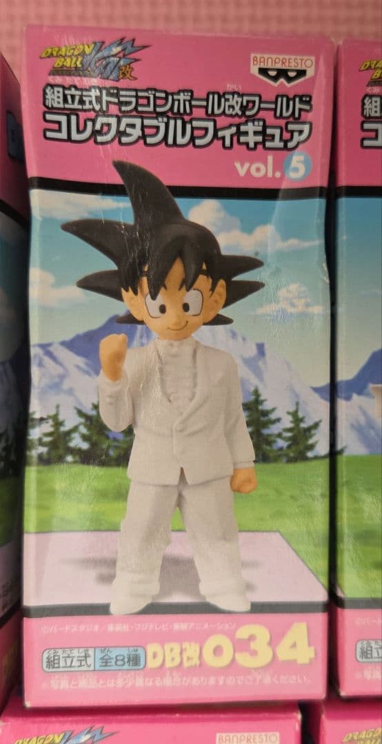 組立式 ドラゴンボール改ワールド コレクタブルフィギュア vol.5