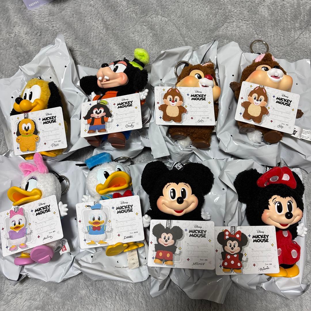 Popmart ミッキーファミリー コンプリート　ポップマート　コンプ POPMARTのミッキーファミリー開封(前編)！🐭⭐️ ノーマル8種類が