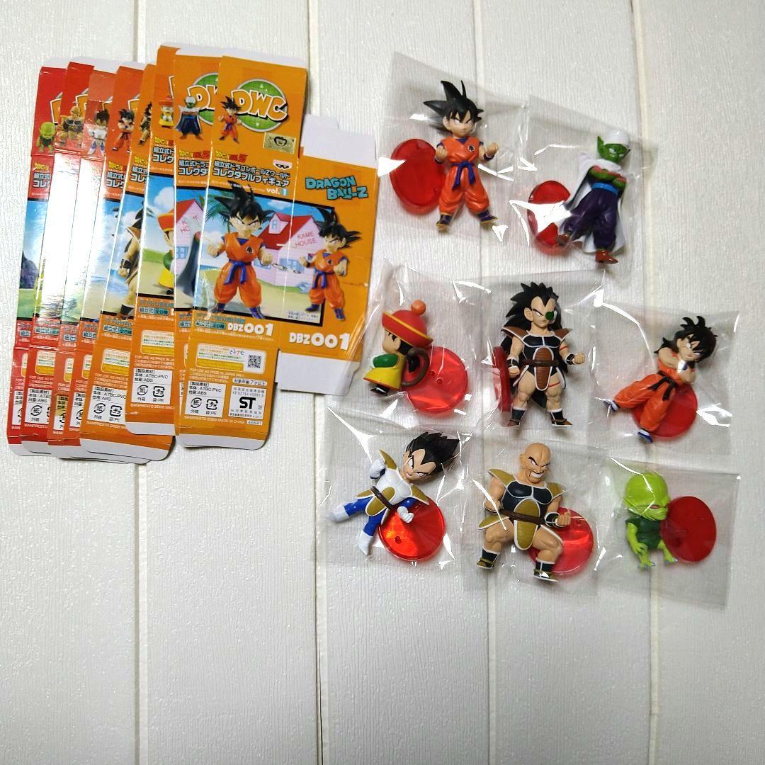 ドラゴンボールZ 組立式 ワールドコレクタブルフィギュアvol1　全8種セット Yahoo!オークション -「ドラゴンボールz ワールドコレクタブル