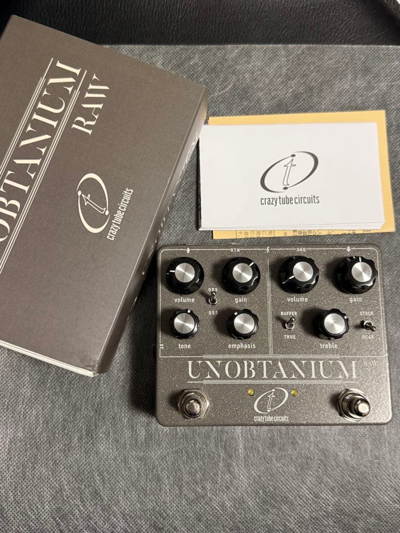 ギター Crazy Tube Circuits Unobtanium RAW Crazy Tube Circuits Unobtanium Raw