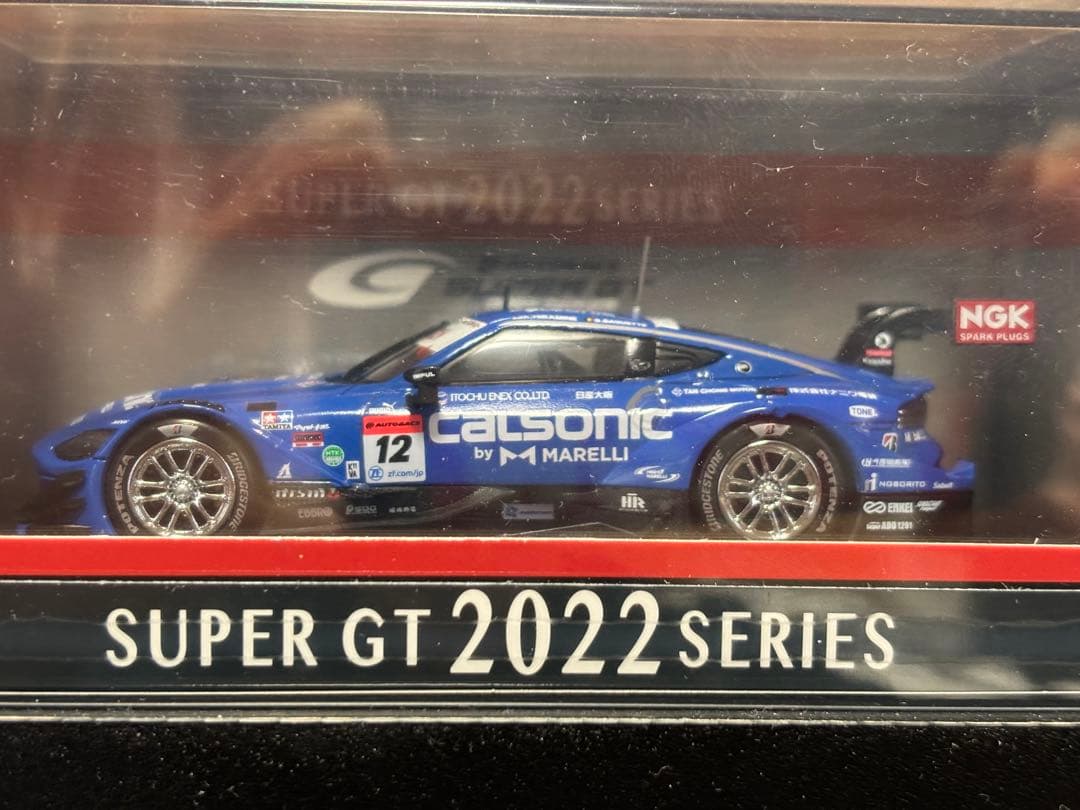 エブロ 1/43 2022 CALSONIC IMPUL Z チャンピオンマシン GAZOOショッピング CALSONIC IMPUL Z ＃12 2022（1／43）: クルマ関連