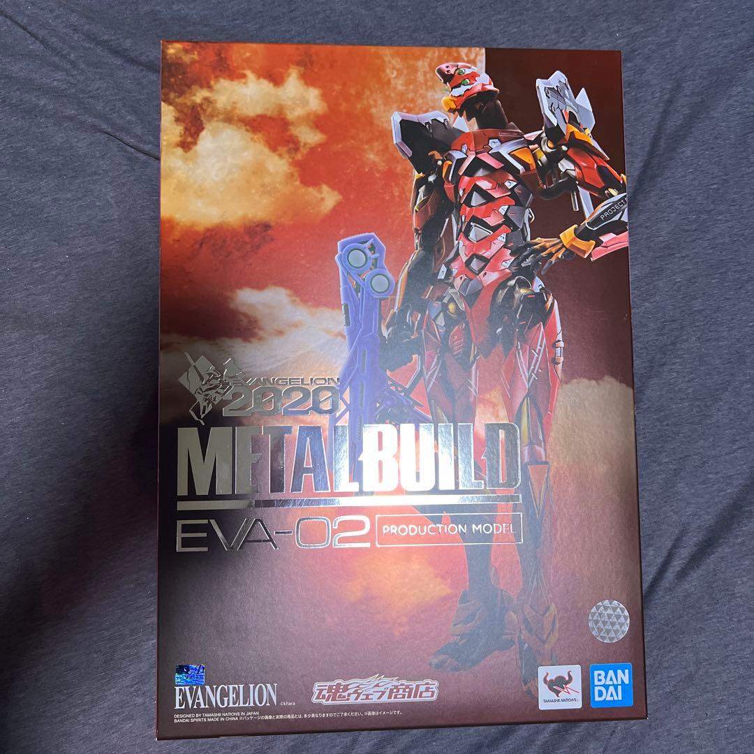 バンダイ L BUILD EVA-02 プロダクションモデル Bandai Metal Build - Evangelion EVA-02 Production Model