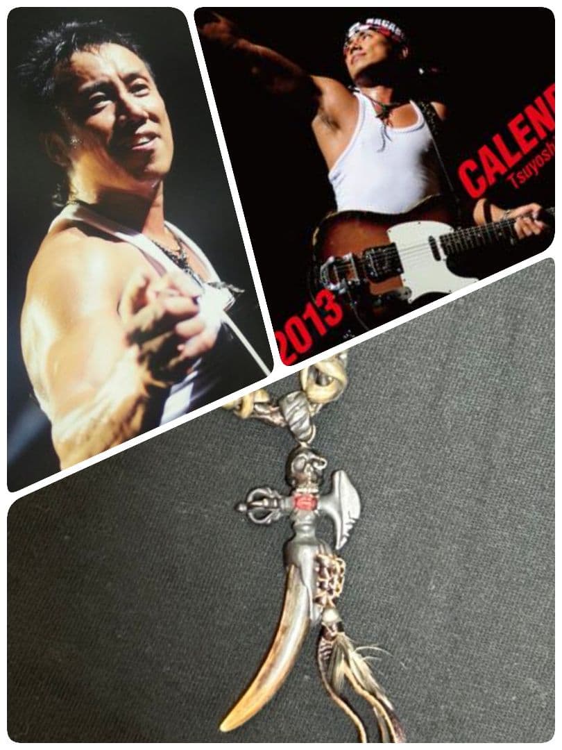 ☆初期☆本物 廃盤モデル 長渕 剛さん 14th スカル チョーカー ネックレス SAINTS,セインツ,長渕剛,スカル,クロスネックレス,ネックレス