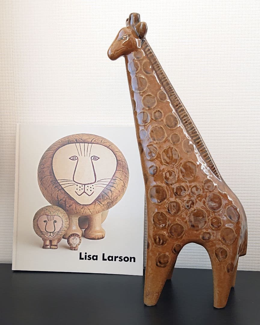 リサラーソン キリン 激レア ヴィンテージ ヴィンテージ（アンティーク）Lisa Larson/リサ・ラーソン STORA ZOO