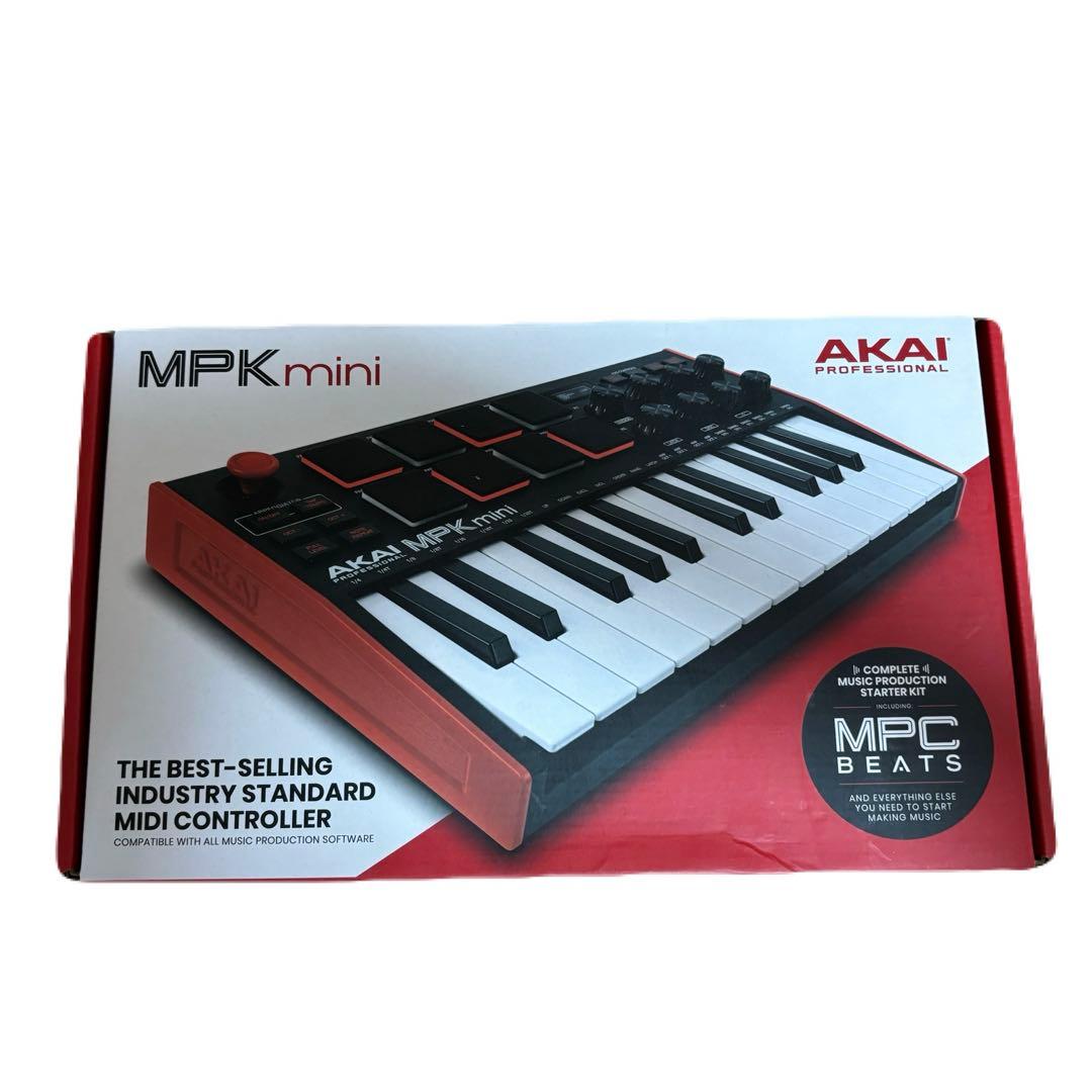 AKAI MPK Mini MIDIコントローラー Akai Professional MPK Mini MK3 25 Key USB MIDI Keyboard Controller