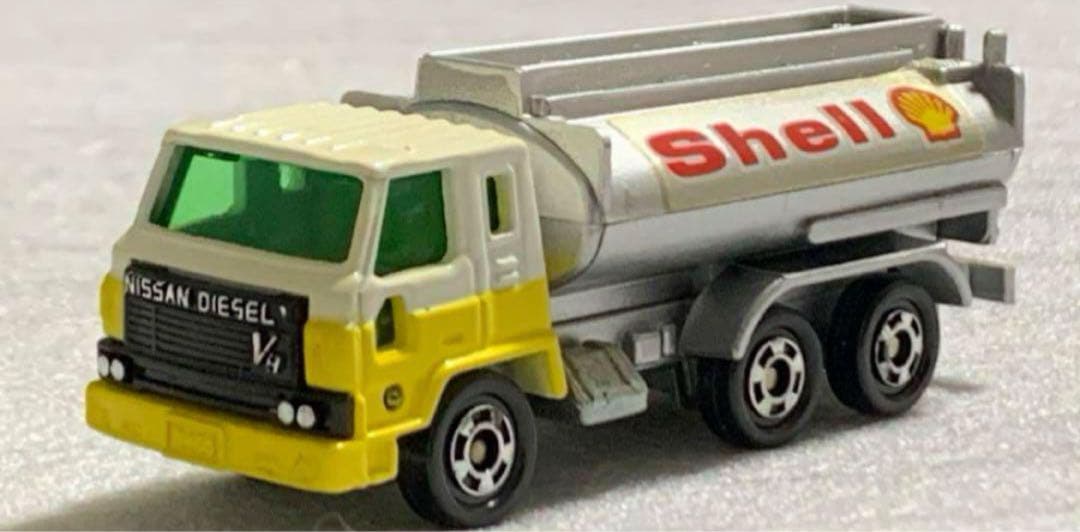 トミカ 輸出仕様 ニッサン ディーゼル タンクローリー Shell Amazon | トミカ 日産ディーゼル タンクローリー (JOMO) 057