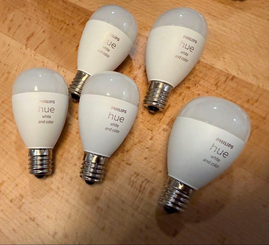 PHILIPS Hue E17電球 5個セット Amazon | フィリップスヒュー(Philips Hue) スマート電球 E17 40W相当