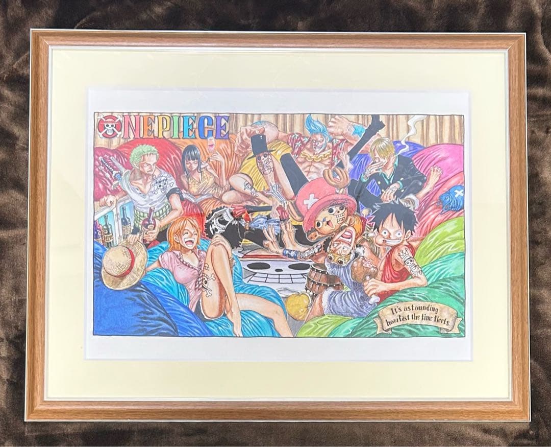 ONE PIECE ワンピース 複製原画 11 It's 額装高精細複製原画 ONE PIECE』額装高精細複製原画 （週刊少年ジャンプ2010年