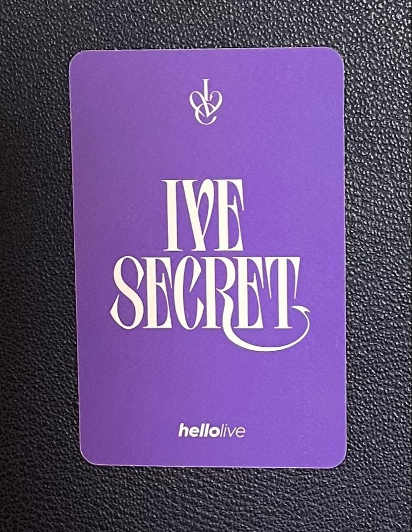 IVE ウォニョンsecret hellolive 特典 トレカ - メルカリ