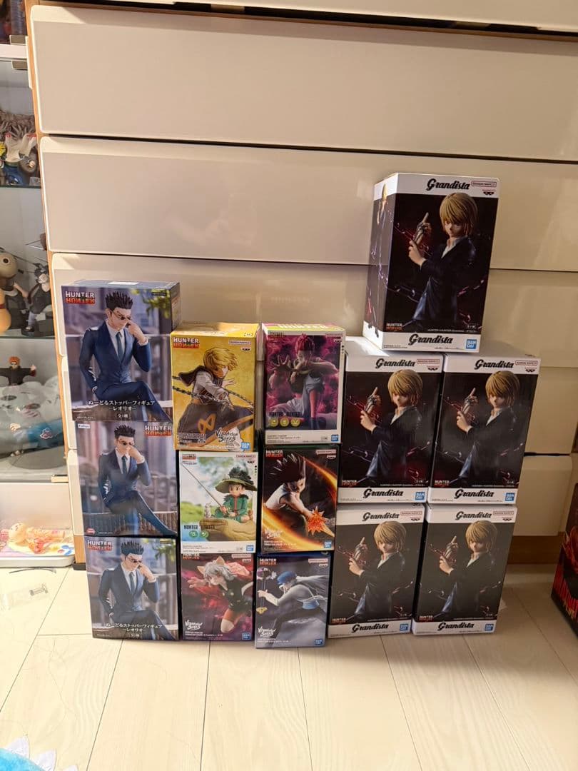 HUNTER×HUNTER未開封レアプライズフィギュア14体フィギュアまとめ売り 未開封】プライズフィギュアまとめ売り HUNTER×HUNTER 呪術廻戦他
