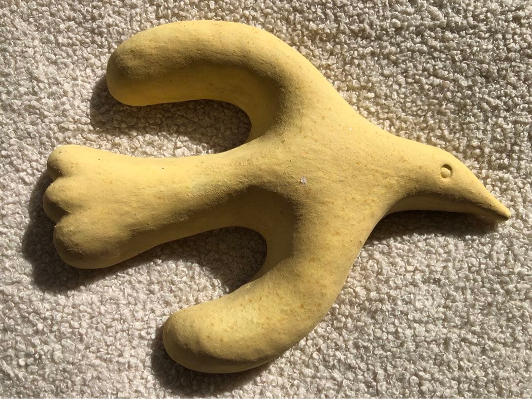 ［レア作品］　鹿児島　睦　鳥　黄色 makotokagoshima #鹿児島睦