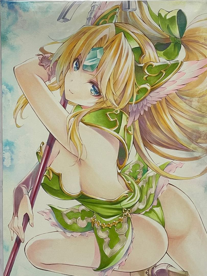 オリジナル　手描きイラスト　聖剣伝説3　リース 聖剣伝説 ECHOES of MANA」500万DLキャンペーンが実施！「聖剣伝説3