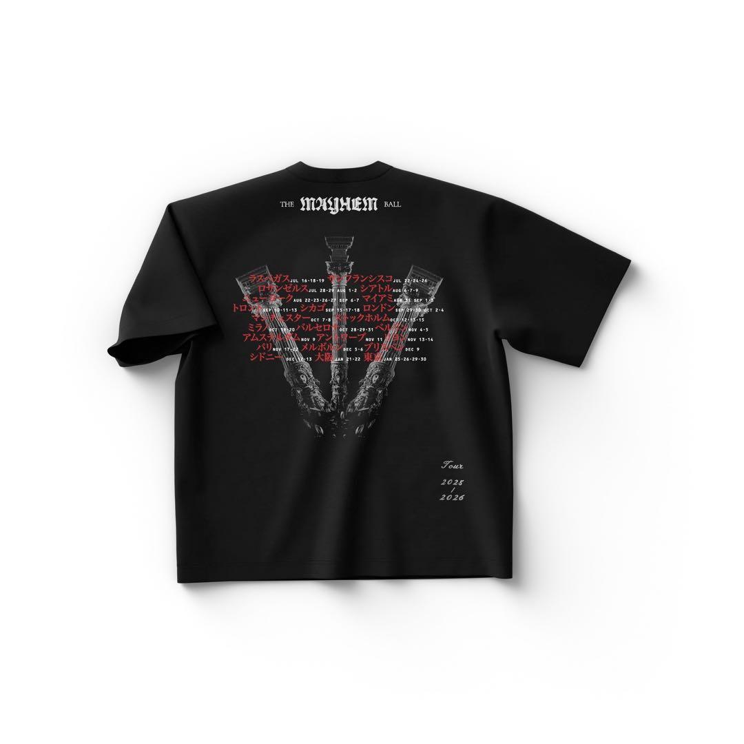 Lady Gaga JAPAN DATE BACK Tシャツ XLサイズ - メルカリ