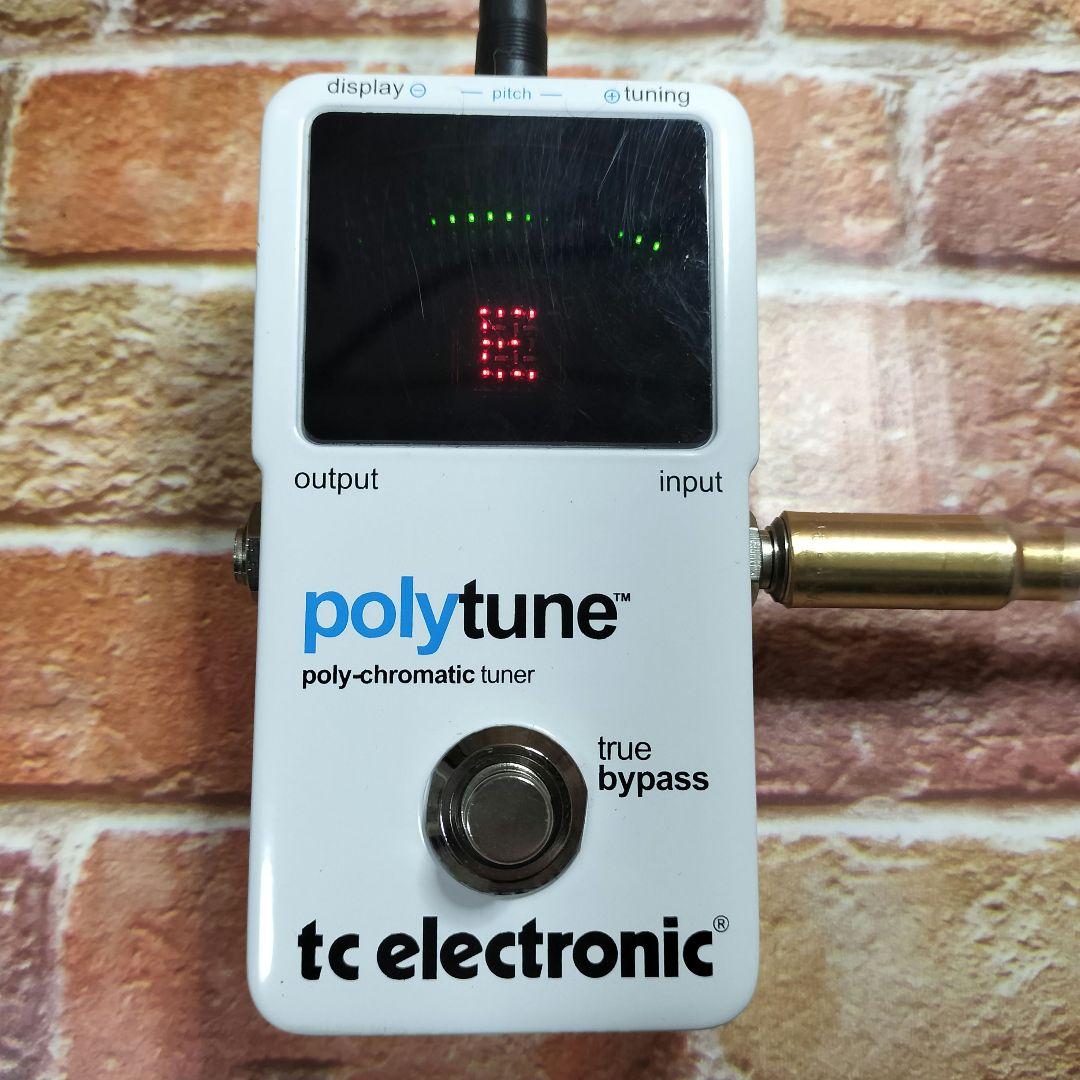 tc electronic polytune ポリフォニックチューナー TC ELECTRONIC/Polytune 3 ポリフォニック チューナー/定番/初心者