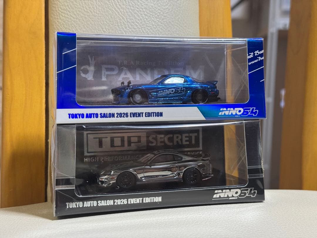 INNO64 オートサロン RX-7 FD3S Supra A80 2台セット INNO64 オートサロン RX-7 FD3S Supra A80 2台セット - メルカリ