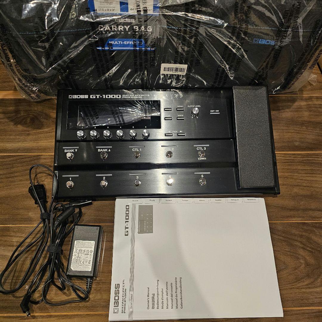 BOSS GT-1000 純正キャリングバッグ（CB-ME80）付き Boss CB-ME80 Carry Bag for ME-80 / ME-90 / GT-1000 / GX-100