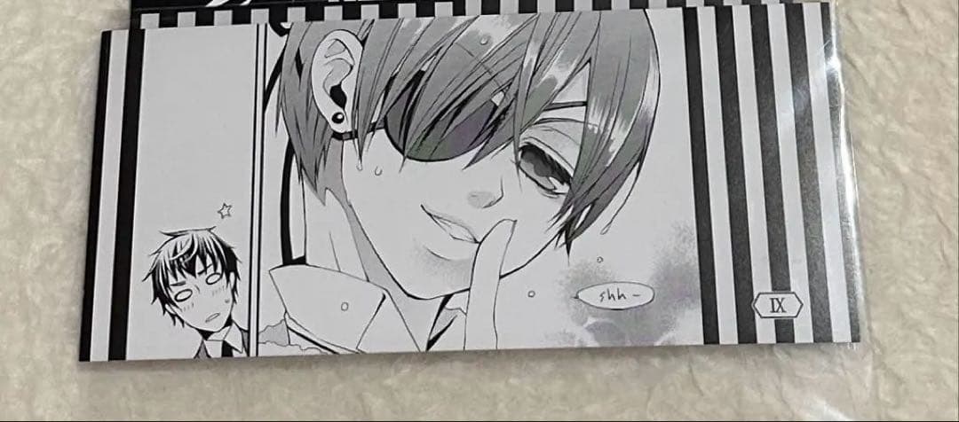 黒執事 15周年 名場面 しおり シエル セバスチャン black butler 黒執事15周年記念 名シーンしおり寮監セバスチャン＆シエル｜Yahoo