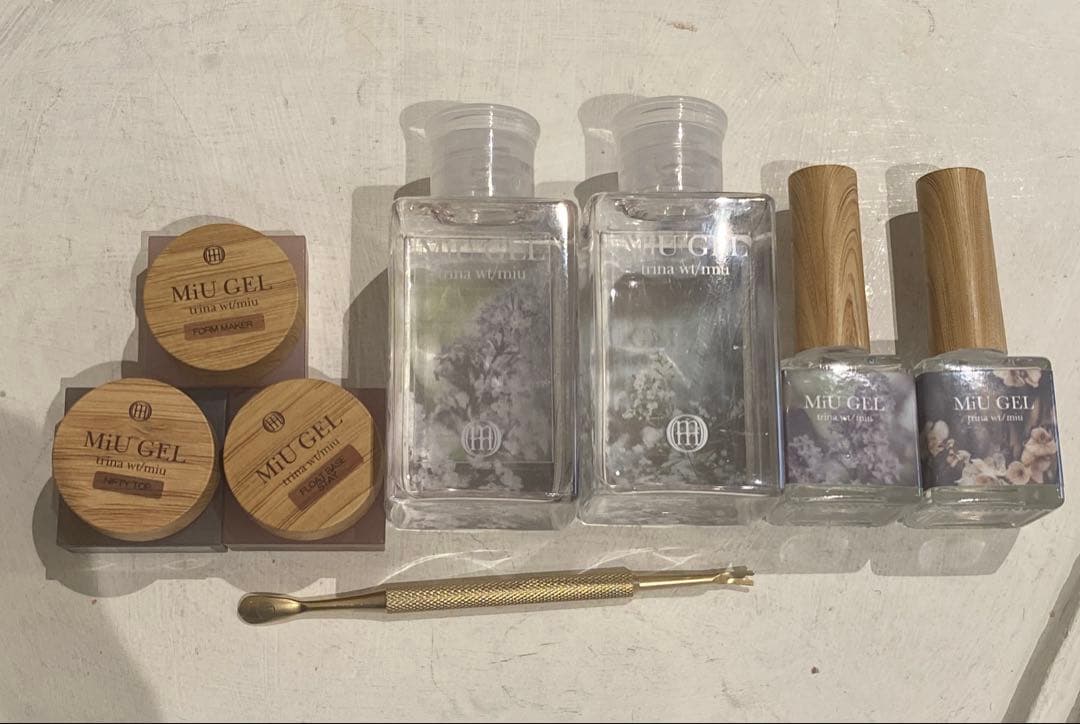 未使用品⭐︎MiU GEL セット MiU GEL – trina wt/miu