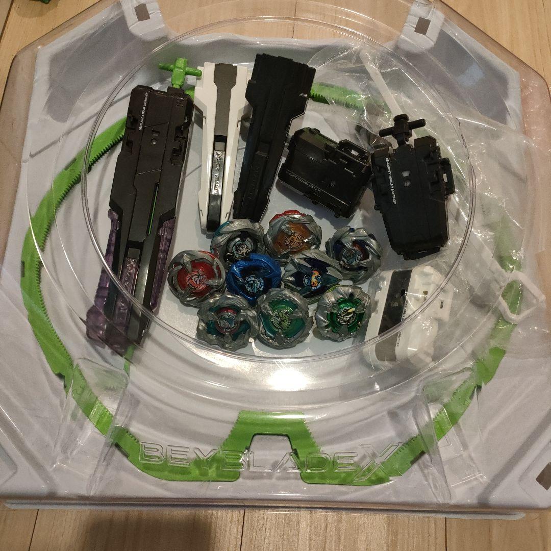 BEYBLADE　ベイブレードx　スタジアム　ベイ　ランチャーセット　まとめ売り ベイブレードX BEYBLADE X UX-04 バトルエントリーセットU スタジアム