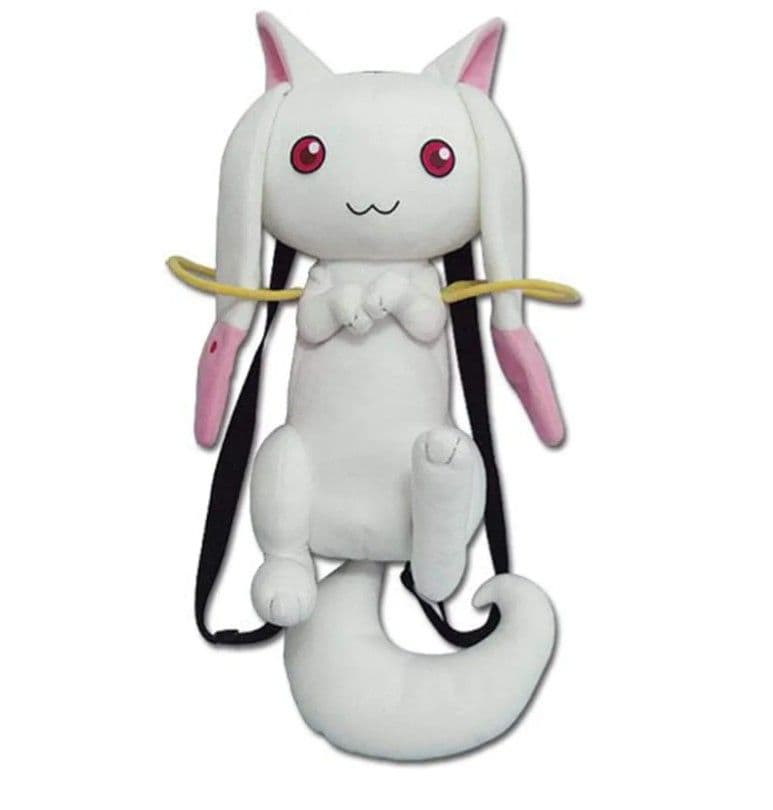 【ほぼ等身大】魔法少女まどか☆マギカ キュウべえ背負えるリュック型ぬいぐるみ 魔法少女まどか☆マギカ キュゥべえ 等身大 ぬいぐるみ - メルカリ