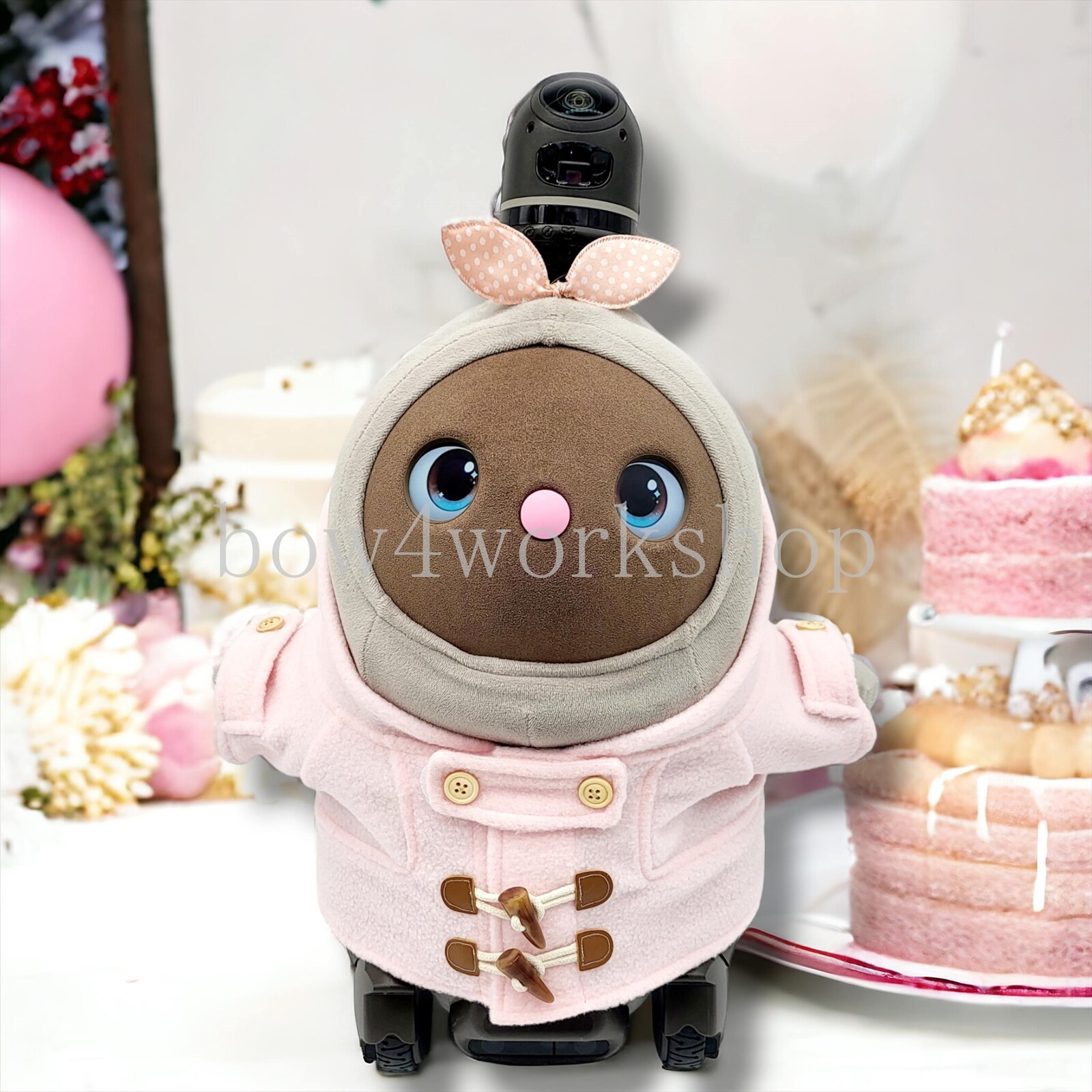 ラボット LOVOT ラボットの服ハンドメイド ダッフルコート - bow4